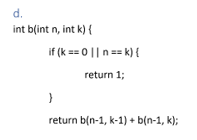 Program to solve recursion questions in C-language 9